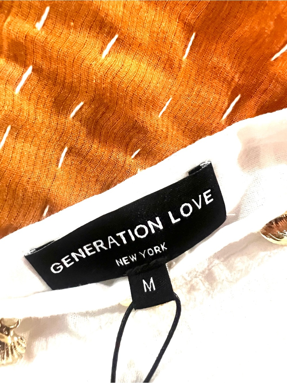Generation Love White Embellished Spaghetti Strap Cami - Picture 8 of 12